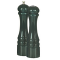 10" Autumn Hues Pepper Mill/Salt Shaker Set (Forest)